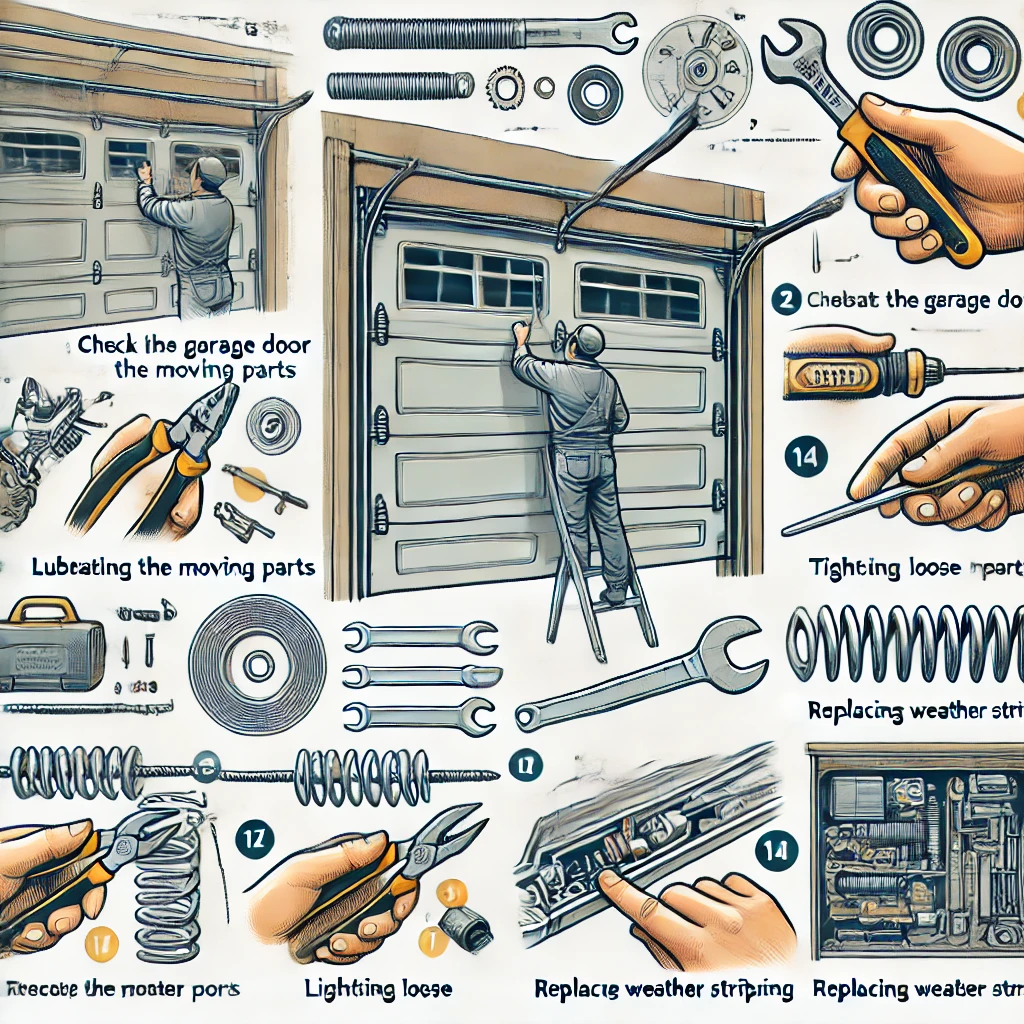 how to repair garage